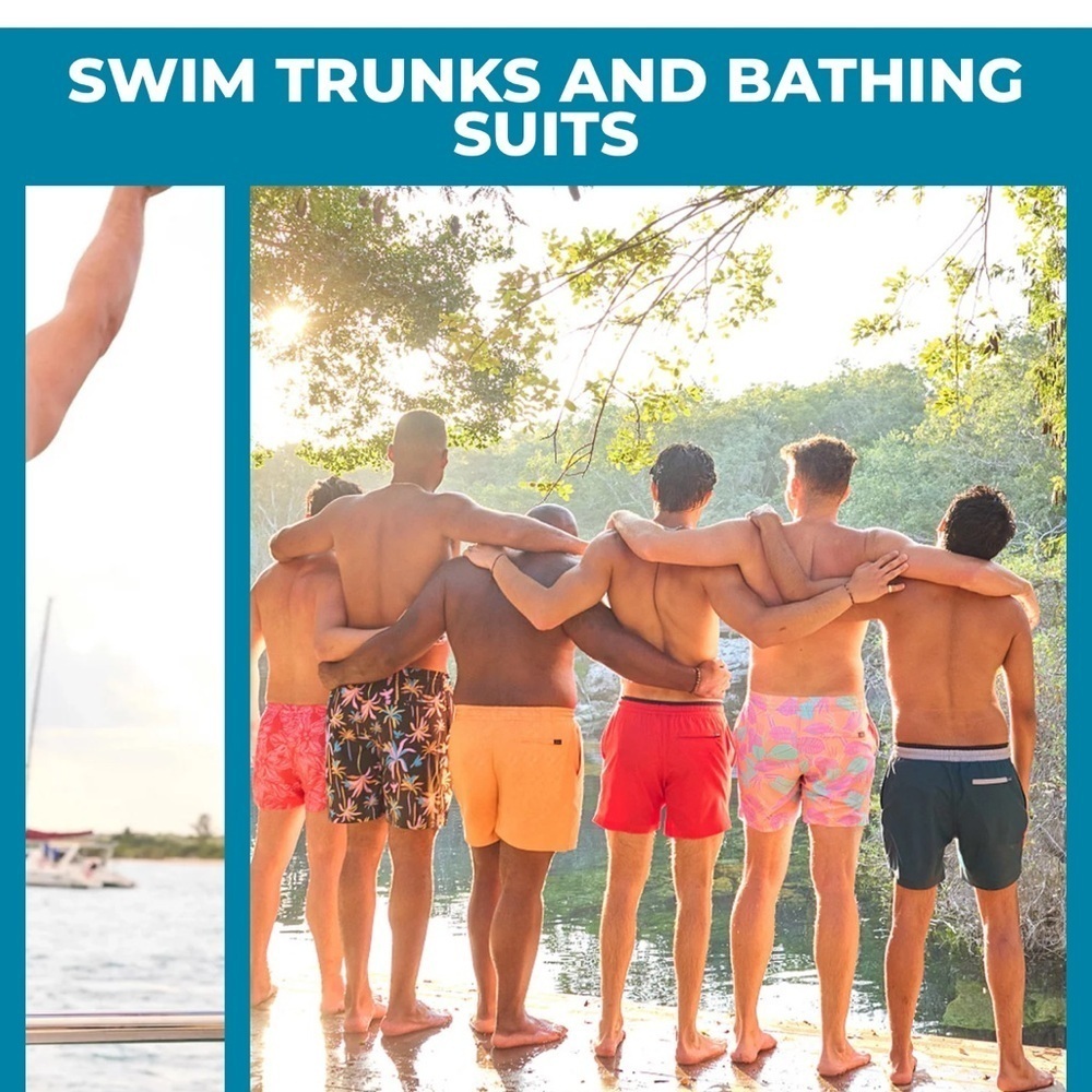 CHUBBIES -QUICK DRY multiple stripes, swim trunks - Picture 9 of 11